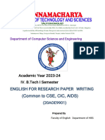 English For Research Paper Writing 20AOE9901 Min