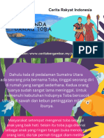 Asal Usul Danau Toba