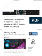 Entendendo o Funcionamento Do FreeRadius e Fazendo Autenticações PPPoE Hotspot e Wireless PSK - EAP (Lab Mikrotik - Ubiquiti) - Remontti