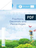 Fractions Decimals and Percentages Student