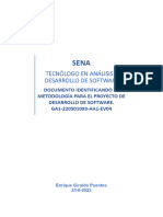 Documento Identificando La Metodología para El Proyecto de Desarrollo de Software - GA1-220501093-AA1-EV04