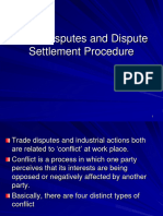 Topic 8 - Trade Dispute Settlement of Trade Dispute