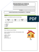 3º Ano - Linha de Base Inicial de Matemática 2024