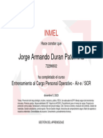 ECPO - Air-E - SCR - CB - 5R - Certificado Entrenamiento Al Cargo Personal Operativo - Air-E Suspensión, Corte y Reconexión