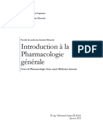 1.introduction À La Pharmacologie