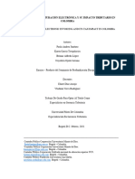 Análisis de La Facturación Electrónica y Su Impacto Tributario en Colombia