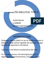 Diabetes Mellitus- Type II