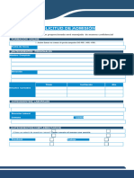 Formulario de Admisión - Auditor SGI