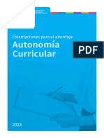 Autonomía Curricular