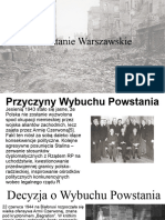 Prezentacja Powstanie Warszawskie