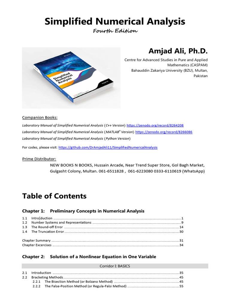 Table of Contents | PDF | Computer Programming | Analysis