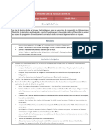 Descriptif Du Poste: Chef DE Division Etudes & Travaux Électricité