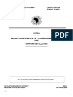 Ghana - Projet D'amelioration de L'assainissement D'accra ASIP - Rapports D'évaluation