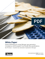 White Paper - NS-PSA & NSC Food Grade N2 Compliance