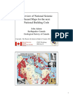 U of C Seismic Hazard - Adams