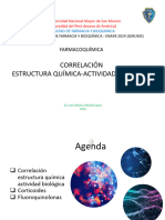 Estructura Actividad-corticoides-Fluorquinolonas-FARMACOQUIMICA-2024