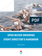 Open Water Swimming Event Directors Handbook Author Swimming Canada