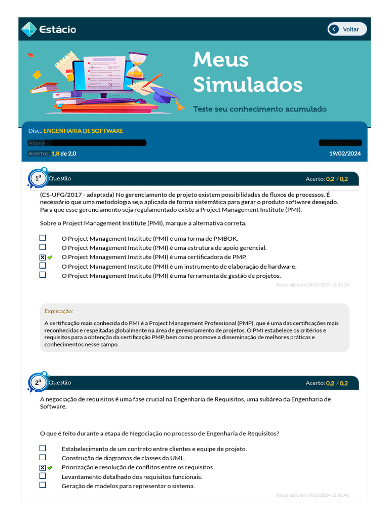 Estácio - Alunos1 | Download grátis PDF | Engenharia de Software ...