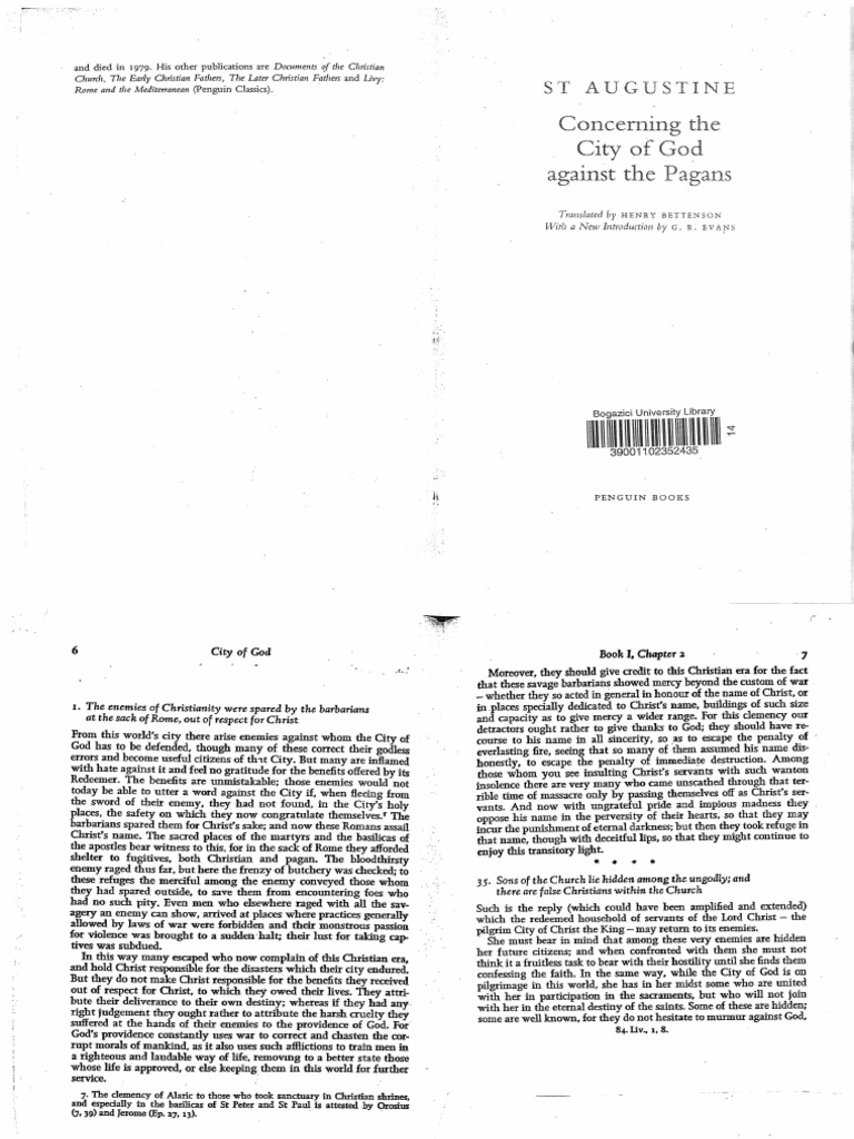 W11 Augustine City Of God Pdf