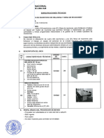 Eett-Escritorio de Melamina y Mesa de Reuniones