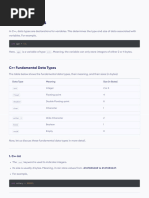 C++ Data Types - Abdul Rehman