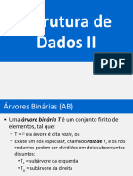 Implementação de uma árvore AB