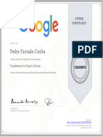 Certificado de Curso - Fundamentos Do Suporte Técnico (Google)