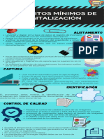 Infografía - Requisitos Mínimos de Digitalización