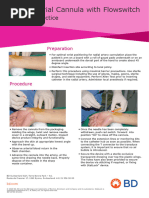 Eopa Arterial Cannulae: Ideal | PDF | Surgery | Medical Procedures