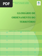 Glossário de ordenamento do território