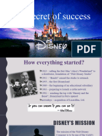 The secret of Disney's success