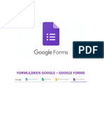 Aplicativos Google Forms