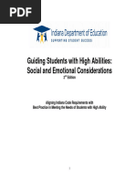 Guiding Students High Abilities Social and Emotional Considerations