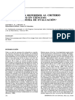 (Satterly e Swan) Los Exámenes Referidos Al Criteiro y Al Concepto en Ciencias