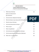 11 Chemistry Hydrogen Test Paper 01