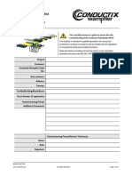 IBC0812-0001-EN Commissioning Checklist Conductor Rail System 0812