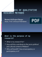 Qualitative Research Data Analysis