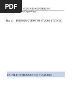 RT101-1-Intro To Audio