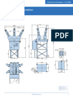 72.5 KV CB Dimensions - GE