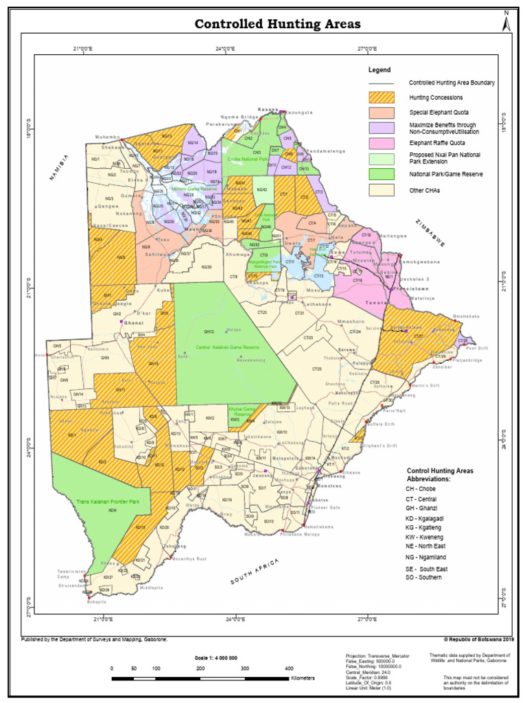 Botswana Concession Blocks | PDF