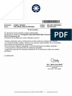 Paciente: Ciuro, Thiago Orden: 001-007-00043063 Dr/a. Zaccaria, Diego Gustavo Fecha: 30/09/2022 TC de Cerebro