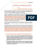 Examen - Discurso, Técnica y Comunicación