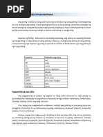 Ang Mga Pantig | PDF