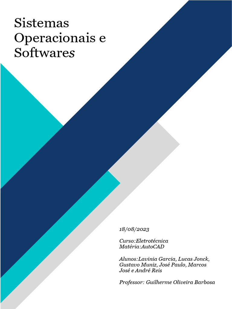 Evolução dos Sistemas Operacionais | PDF | Microsoft Windows | Android ...