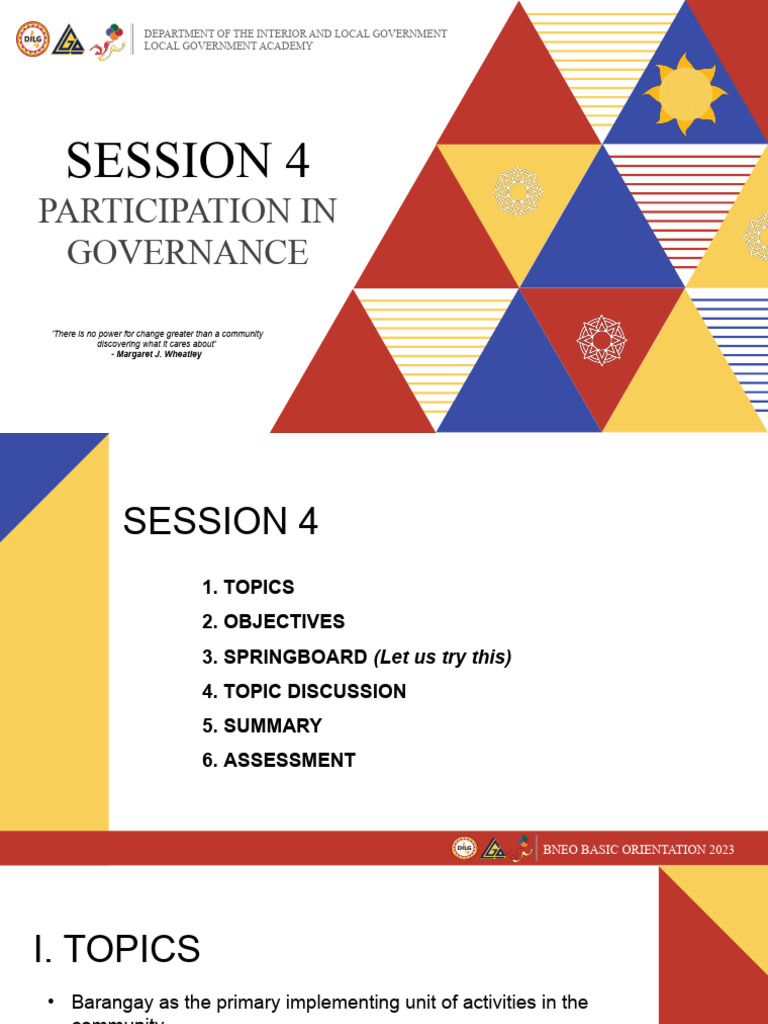 Empowering Barangays in Local Governance | PDF | Volunteering | Audit
