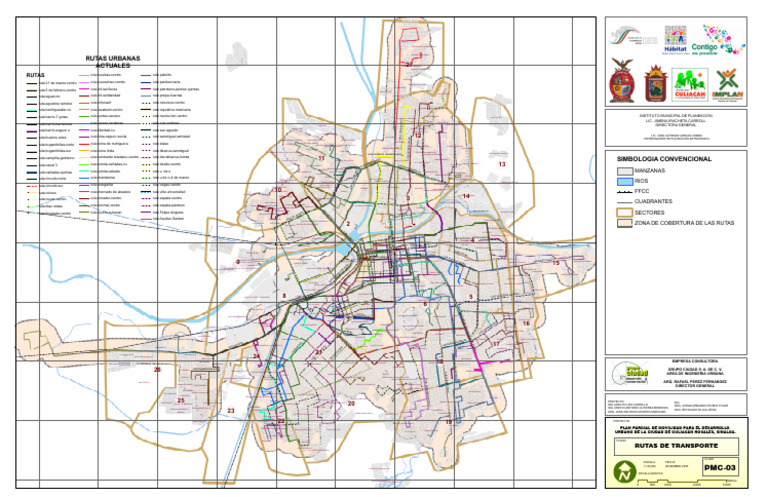 Rutas de Transporte Urbano Culiacán | PDF