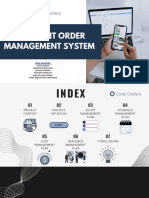 Restaurant Order Management System