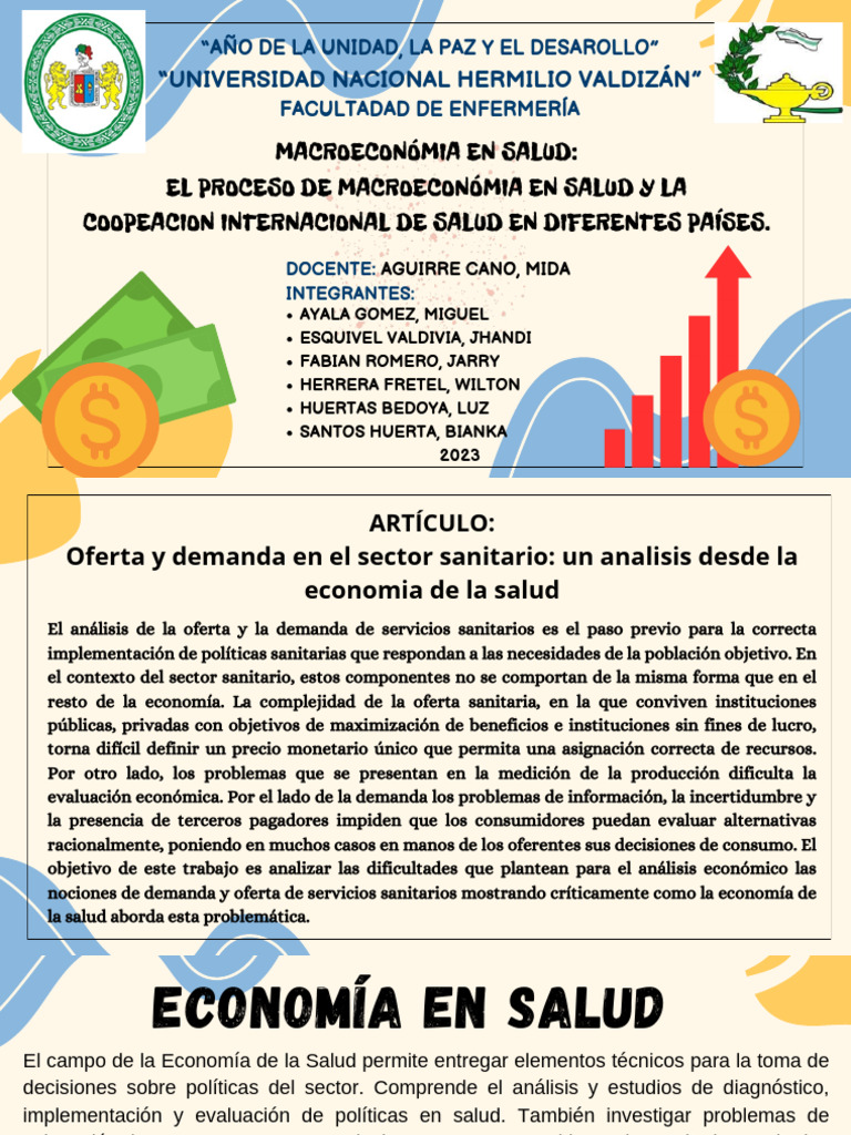 Análisis de Oferta y Demanda en Salud | PDF | Elasticidad (economía ...
