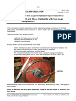 TSI 271210 GHH Two-Stage Compressor Repair Instructions
