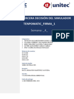 S4 - Informe - Tercera Decisión Del Simulador Tenpomatic